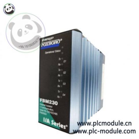 FOXBORO FBM230 P0926GU Operating Control/Signal Processing Module