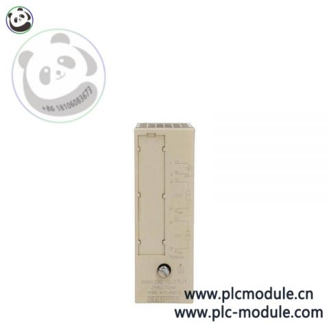Siemens 6ES5470-8MC12 Analog Current Output Module, 2 Channels, 4-20mA, Industrial Control
