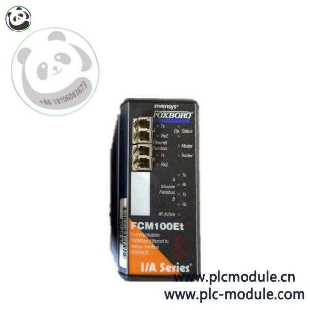 FOXBORO FCM100E High-Precision Industrial Control Module