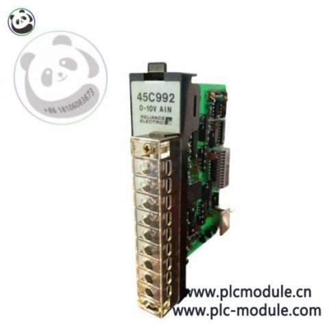 RELIANCE Industrial Grade Programmable Logic Controller - 45C992, 220V AC, Precision Control Module